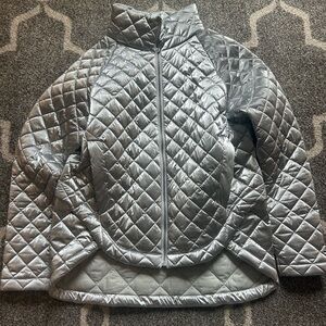 Athleta Whisper Featherless Metallic Jacket